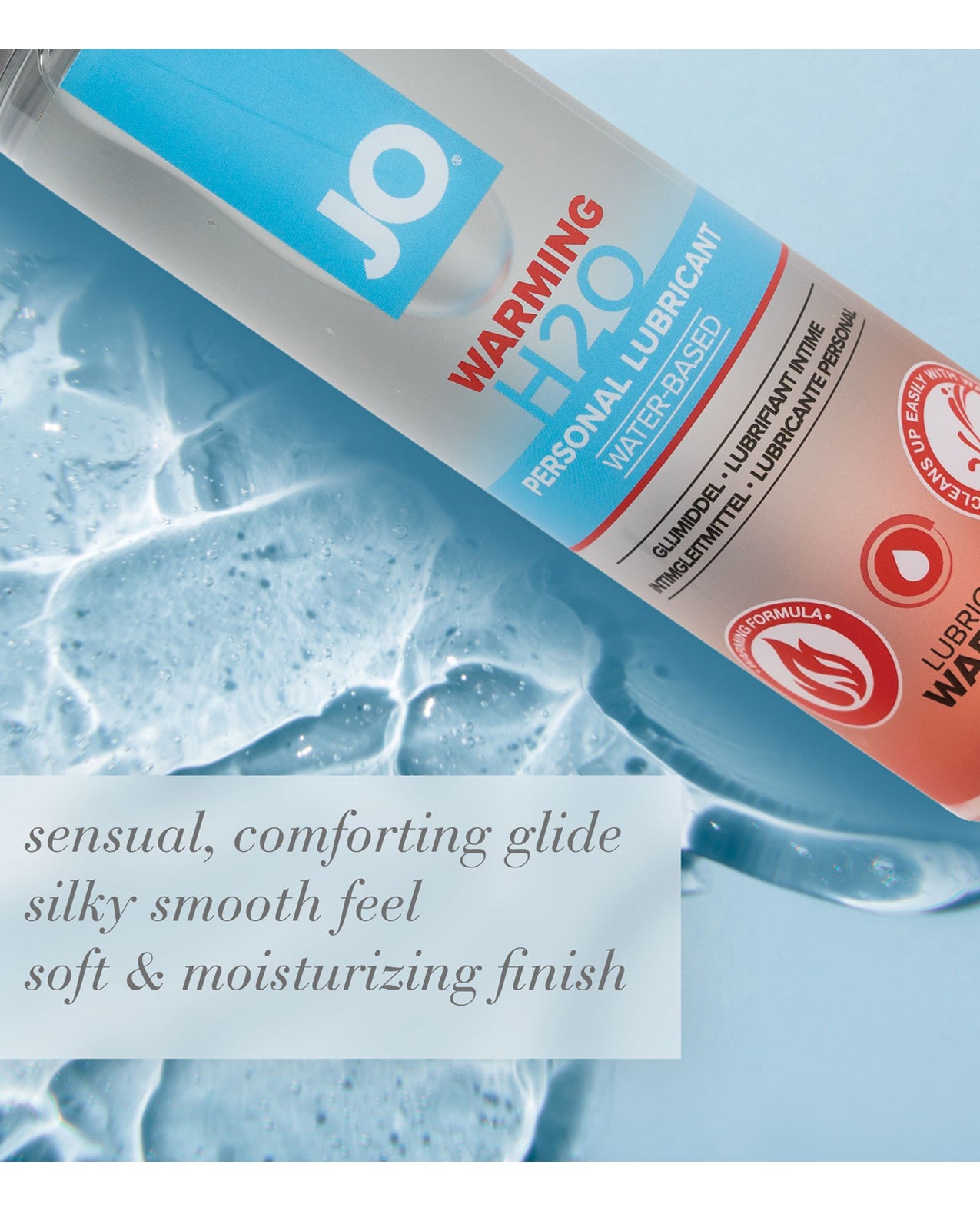 JO H2O - Warming Lubricant 4 oz