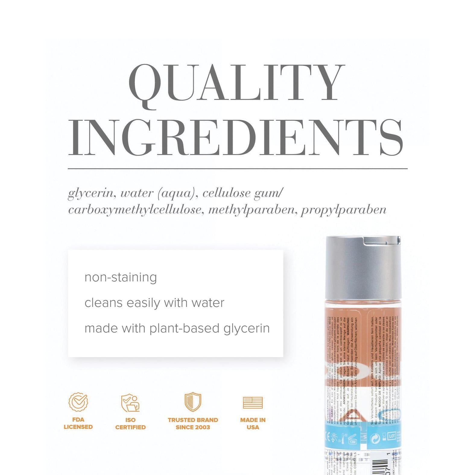 JO H2O Anal - Original Lubricant 8 oz