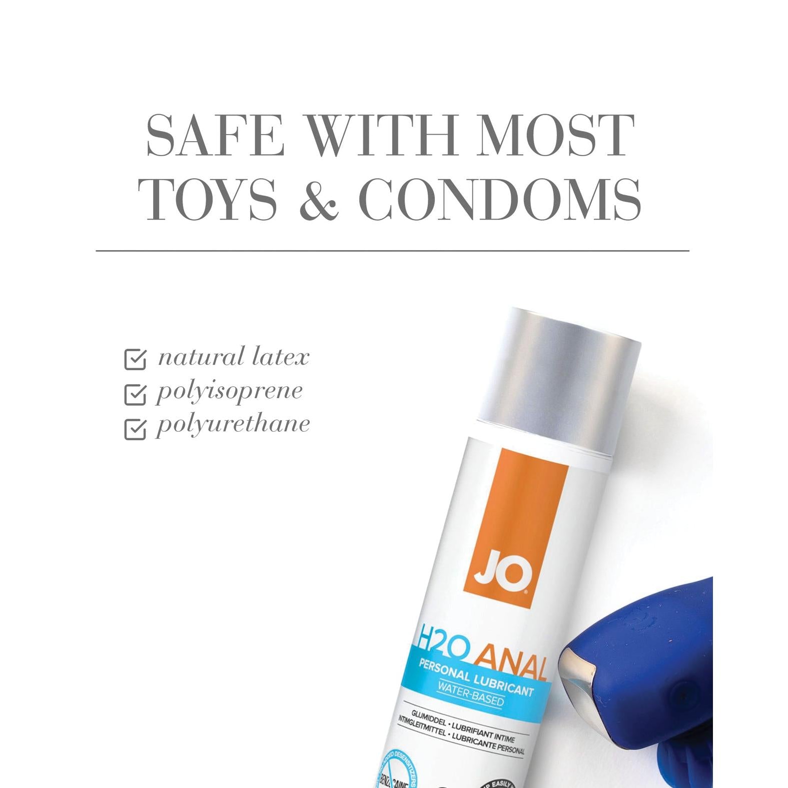 JO H2O Anal - Original Lubricant 8 oz