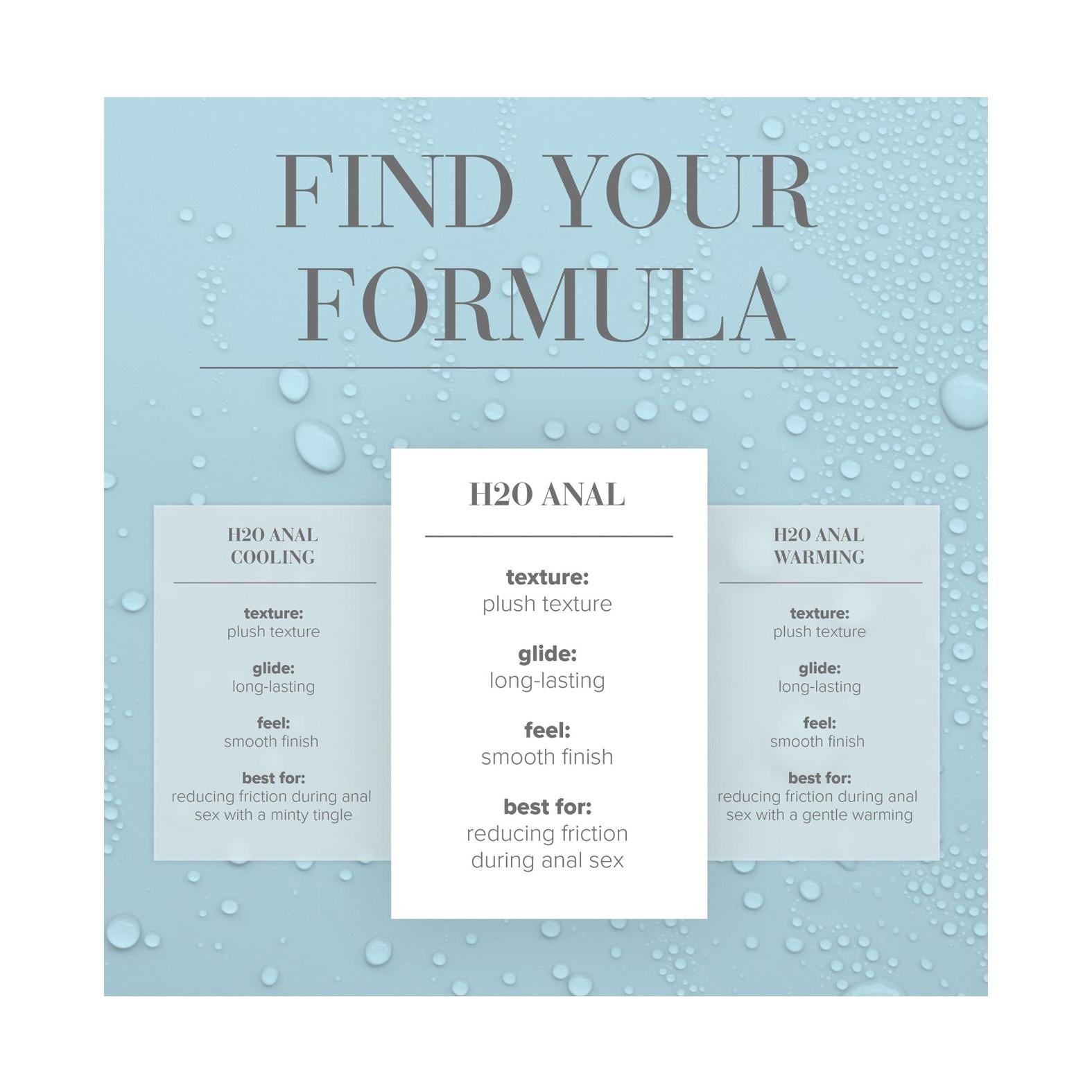 JO H2O Anal - Original Lubricant 8 oz