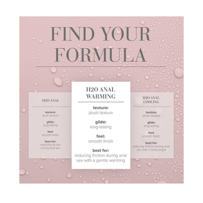 JO H2O Anal - Warming Lubricant 4 oz