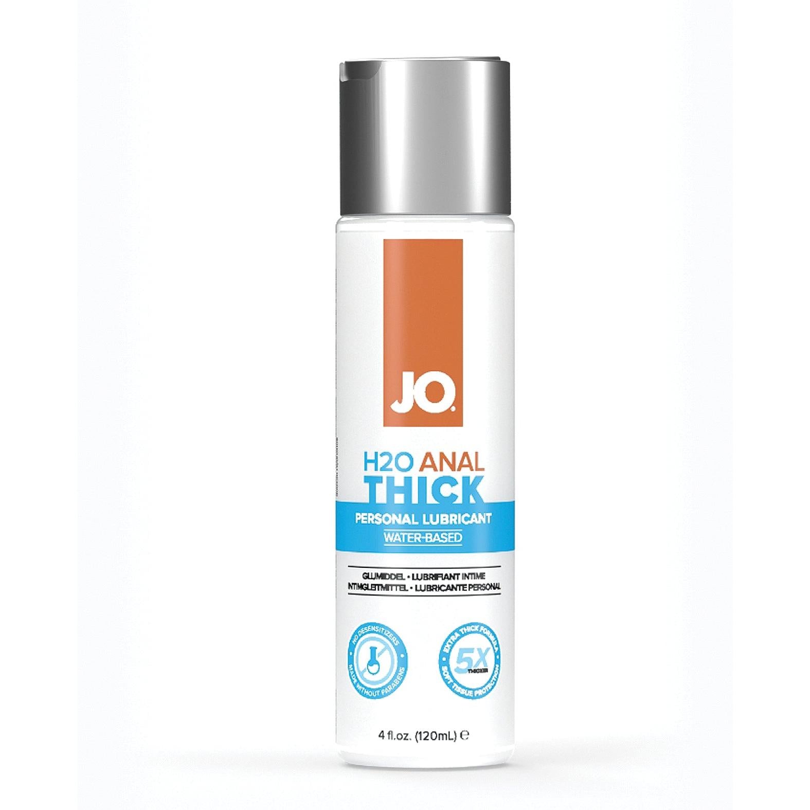 JO H2O Anal Thick - Original Lubricant 4 oz