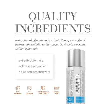 JO H2O Anal Thick - Original Lubricant 8 oz