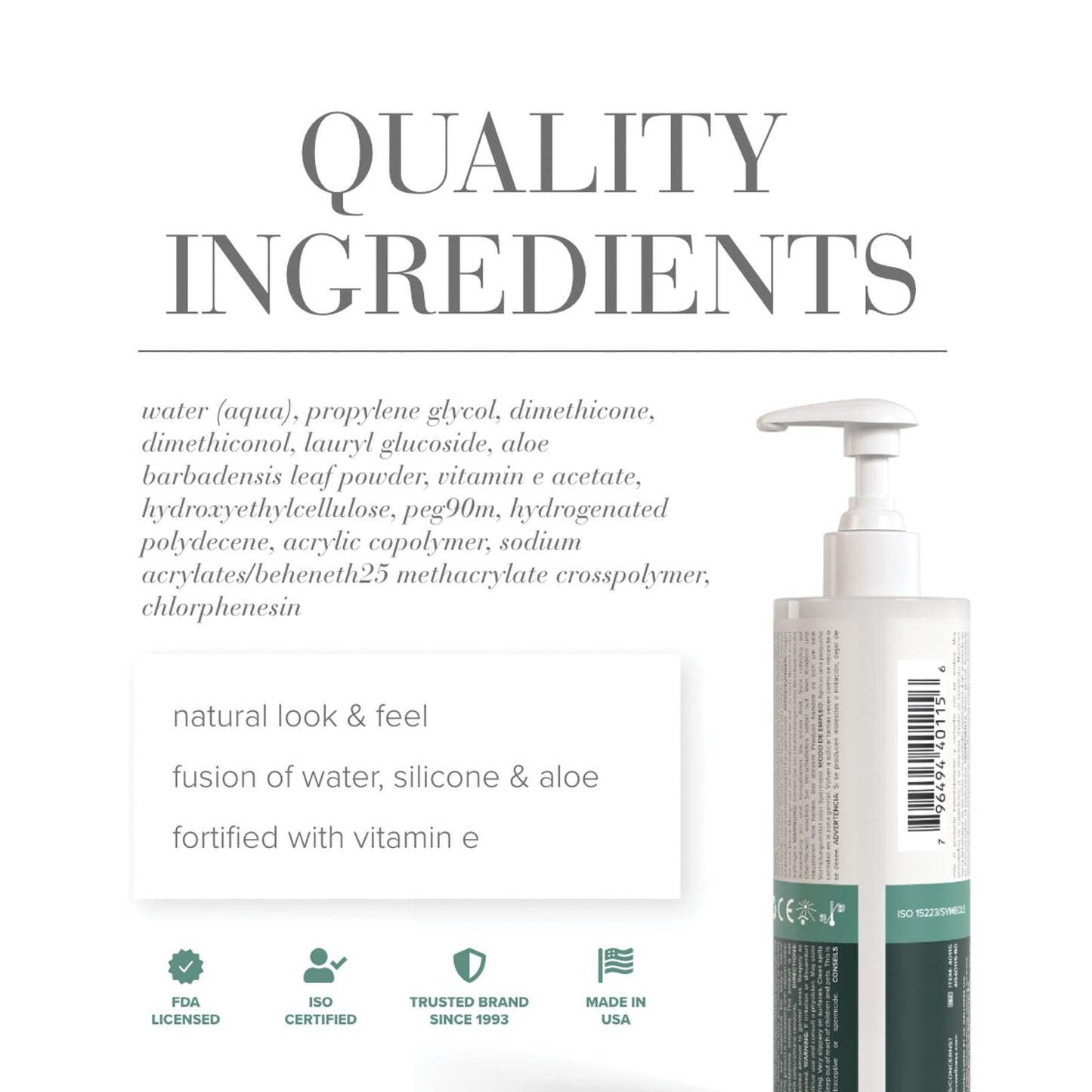 JO Cum Play - Fragrance Free Lubricant 8 oz