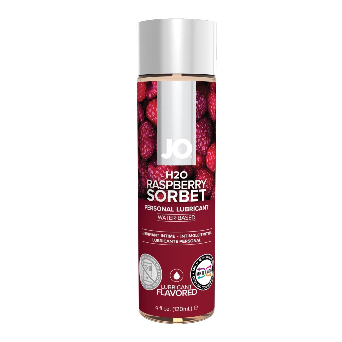 JO H2O - Flavored Lubricant 4 oz Raspberry