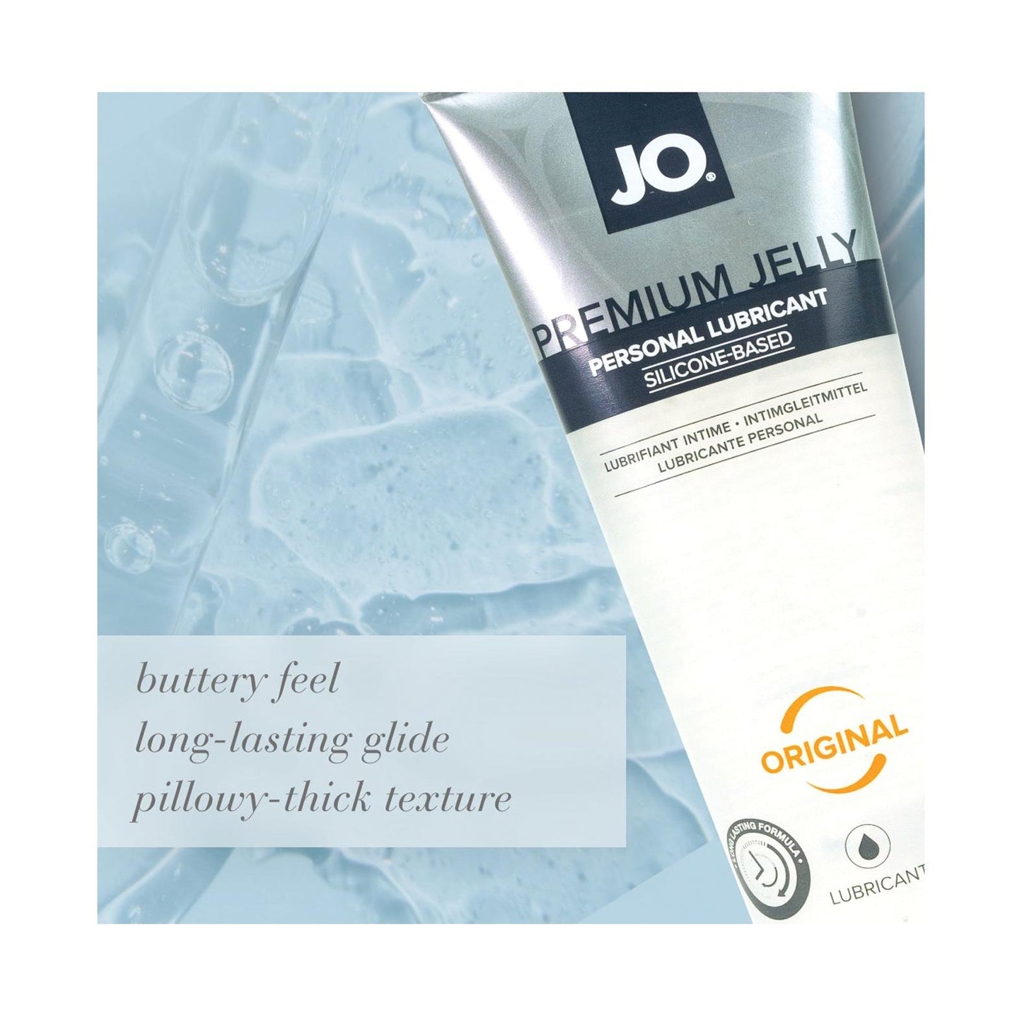 JO Premium Jelly - Original Lubricant 4 oz Adam's Toy Box JO Premium Jelly - Original Lubricant 4 oz Adam's Toy Box