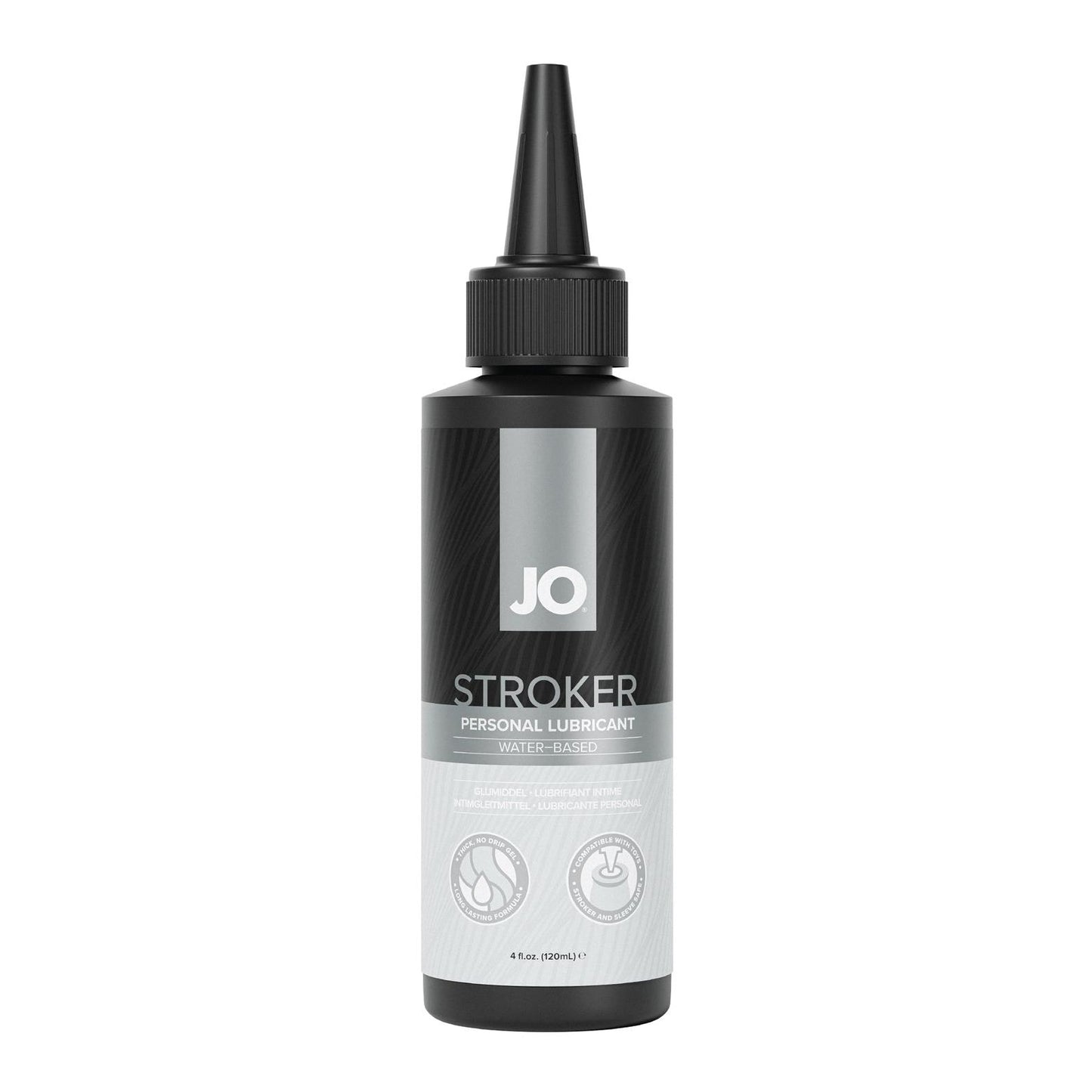 JO Stroker Waterbased Lubricant - 4 oz Bottle