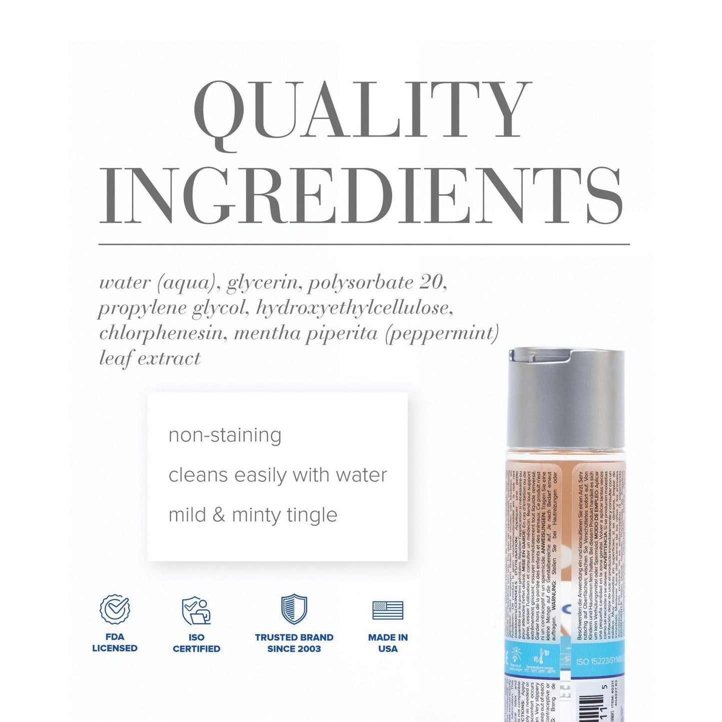 JO H2O Anal - Cooling Lubricant