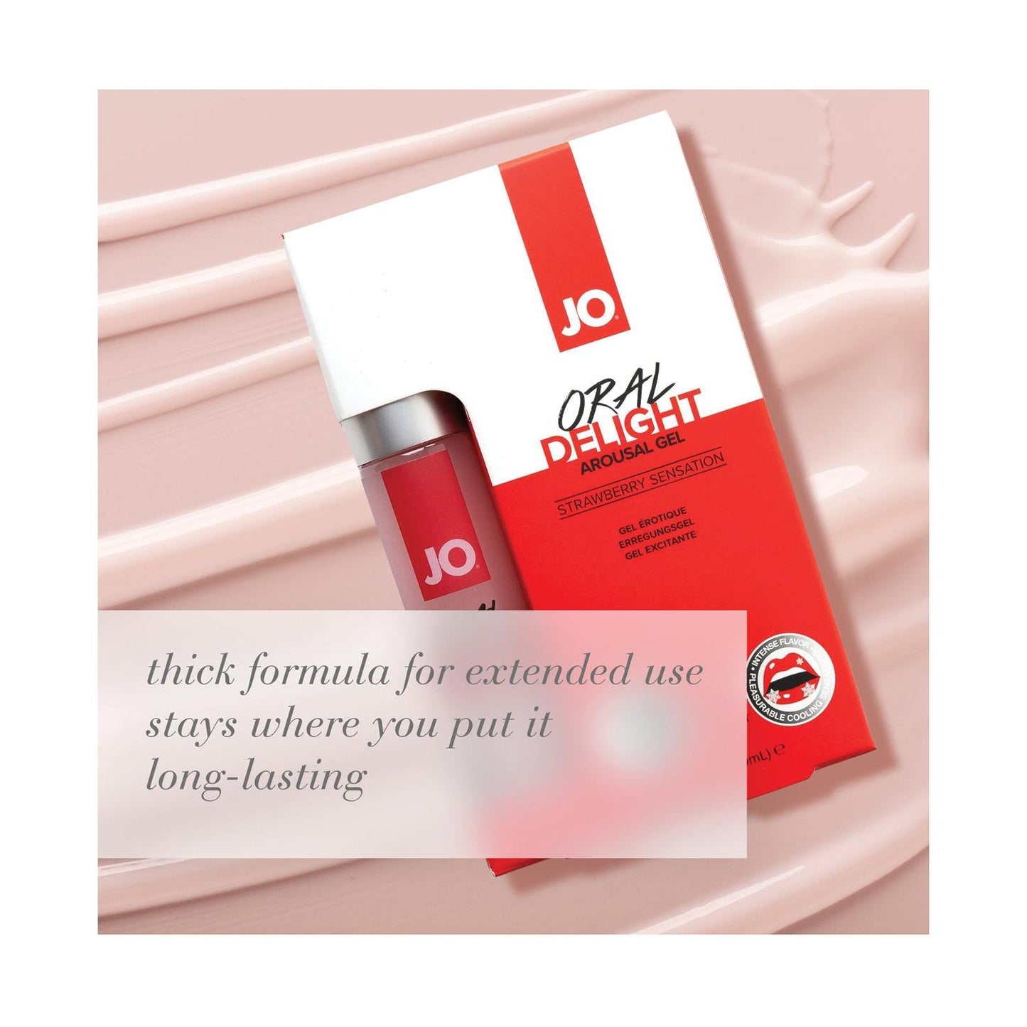 JO Oral Delight - Strawberry Stimulant 1 oz