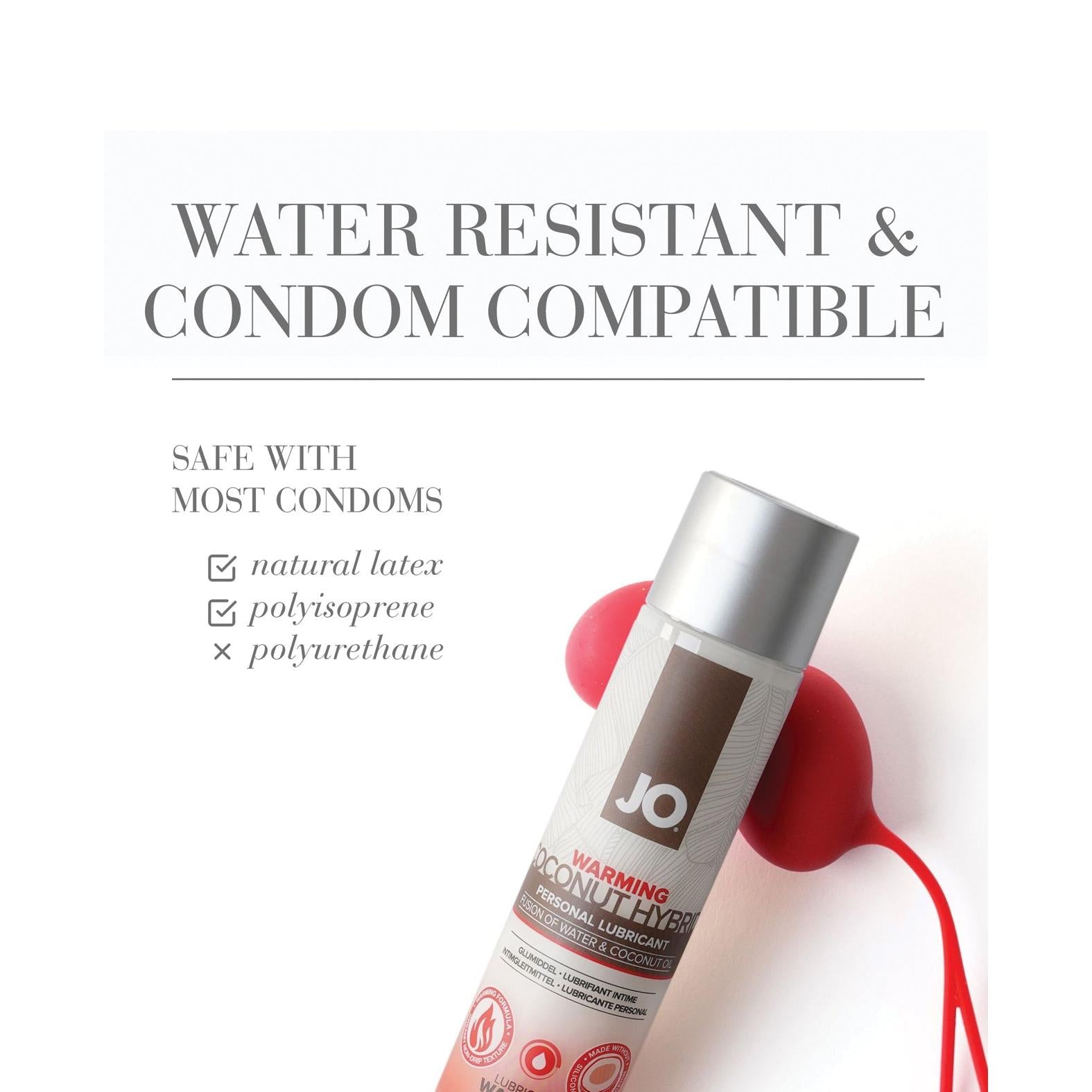 JO Coconut Hybrid - Warming Lubricant 4 oz
