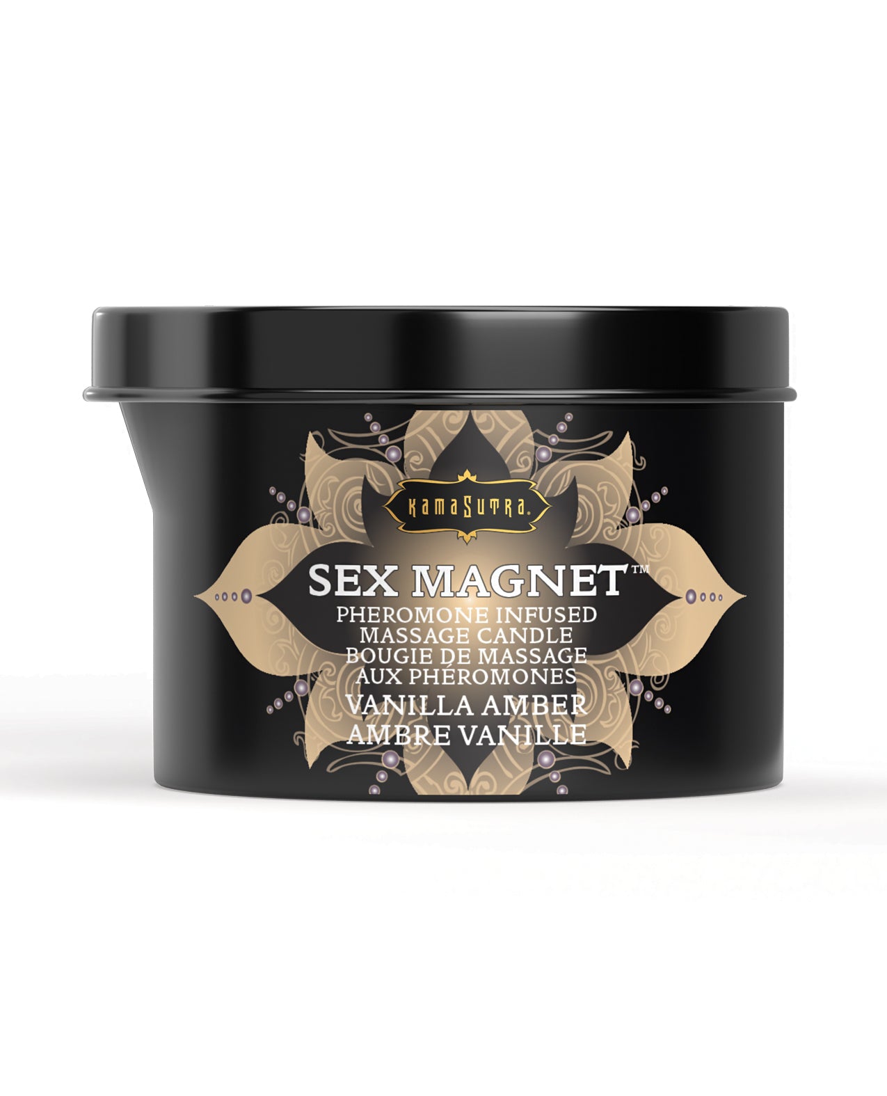 Kama Sutra Sex Magnet Candle with Pour Spout -  Vanilla Amber