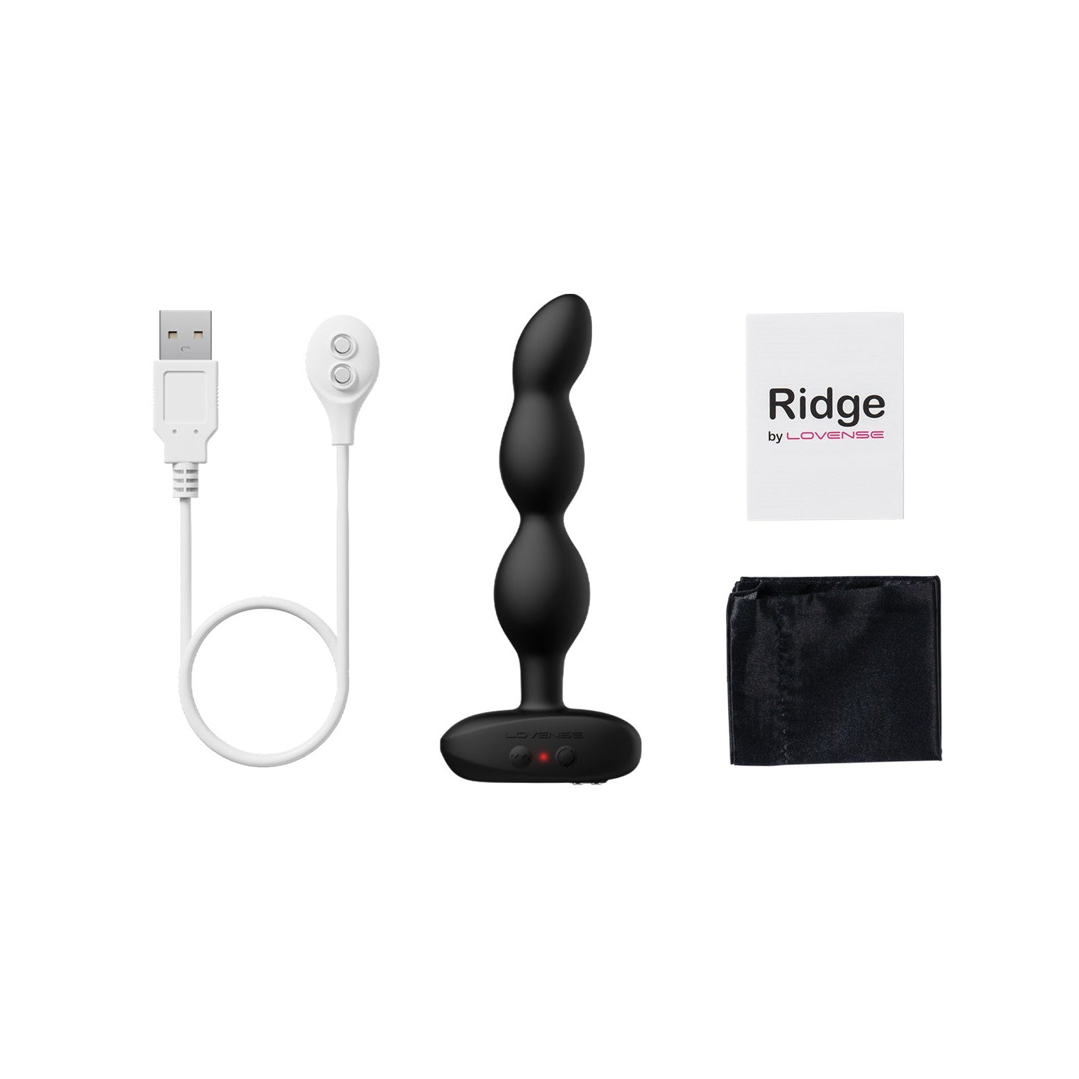 Lovense Ridge Bumpy Anal Plug Adam's Toy Box Lovense Ridge Bumpy Anal Plug Adam's Toy Box