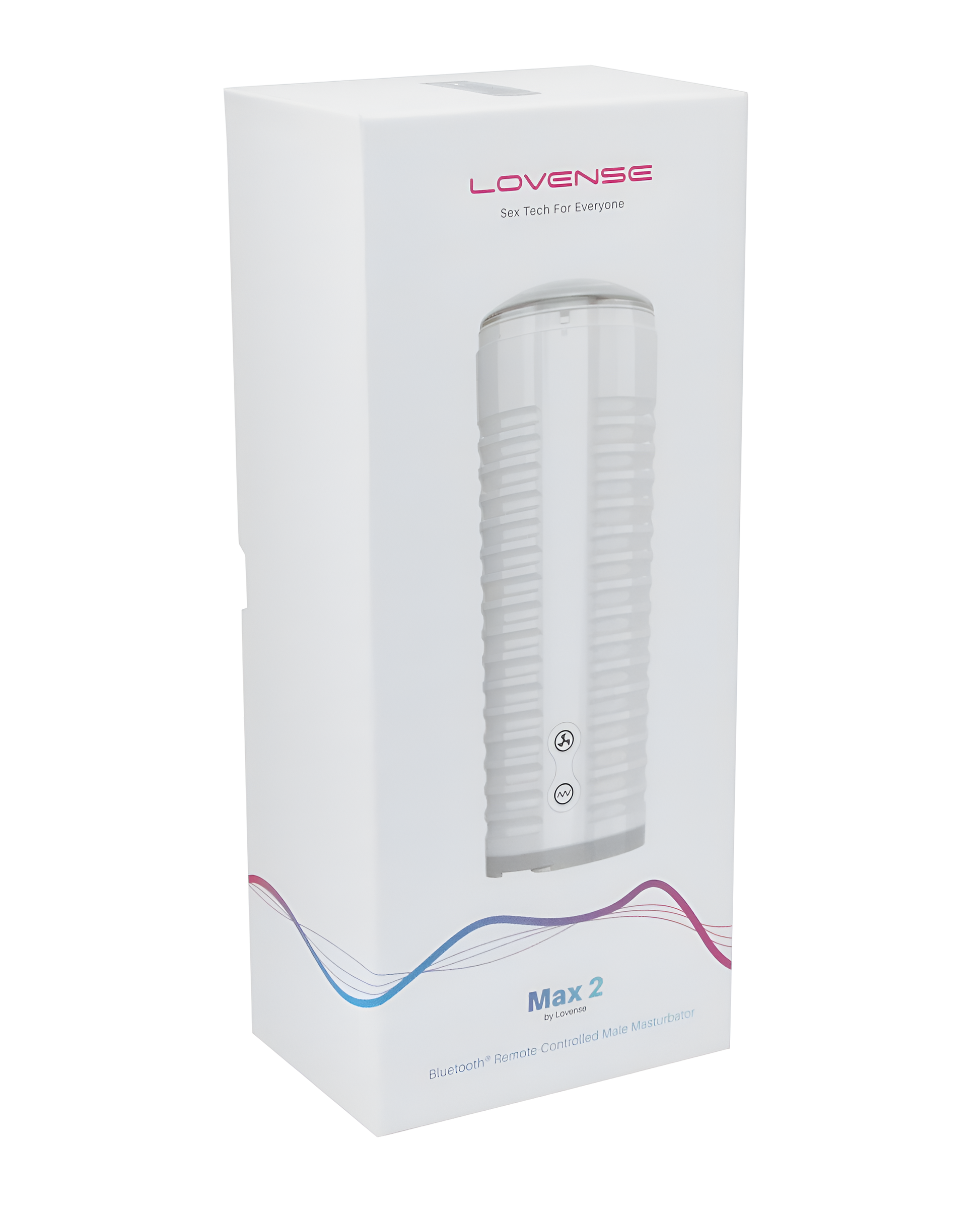 Lovense Max 2 Rechargeable Male Masturbator showcases innovative design for ultimate pleasure and stimulation.