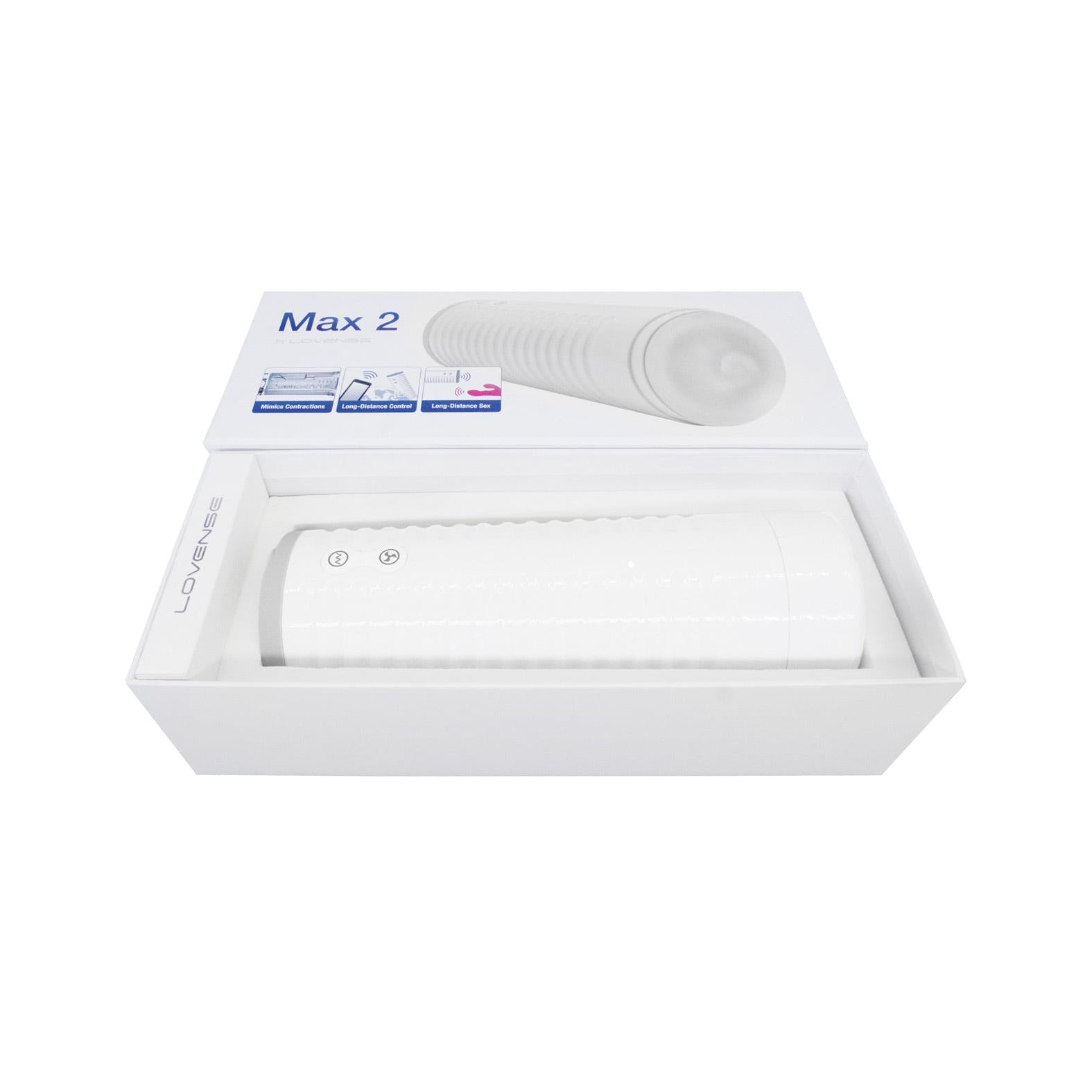 Lovense Max 2 Rechargeable Male Masturbator Adam's Toy Box Lovense Max 2 Rechargeable Male Masturbator Adam's Toy Box