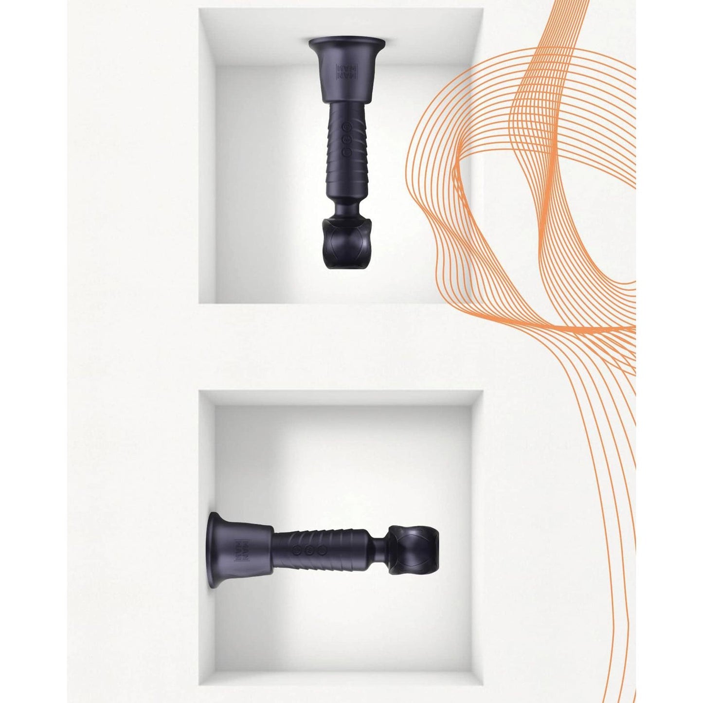 Manwan Holden Suction Cup Wand Holder