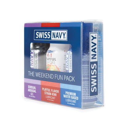 Swiss Navy Weekend Fun Pack of 3 - 1 oz