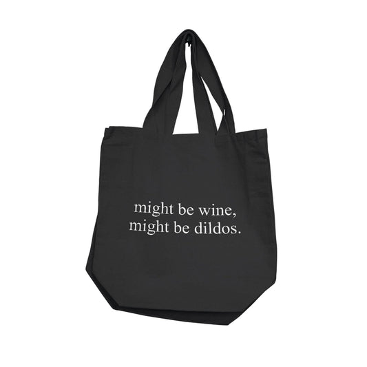 Nobu Might Be Wine, Might Be Dildos Reusable Tote