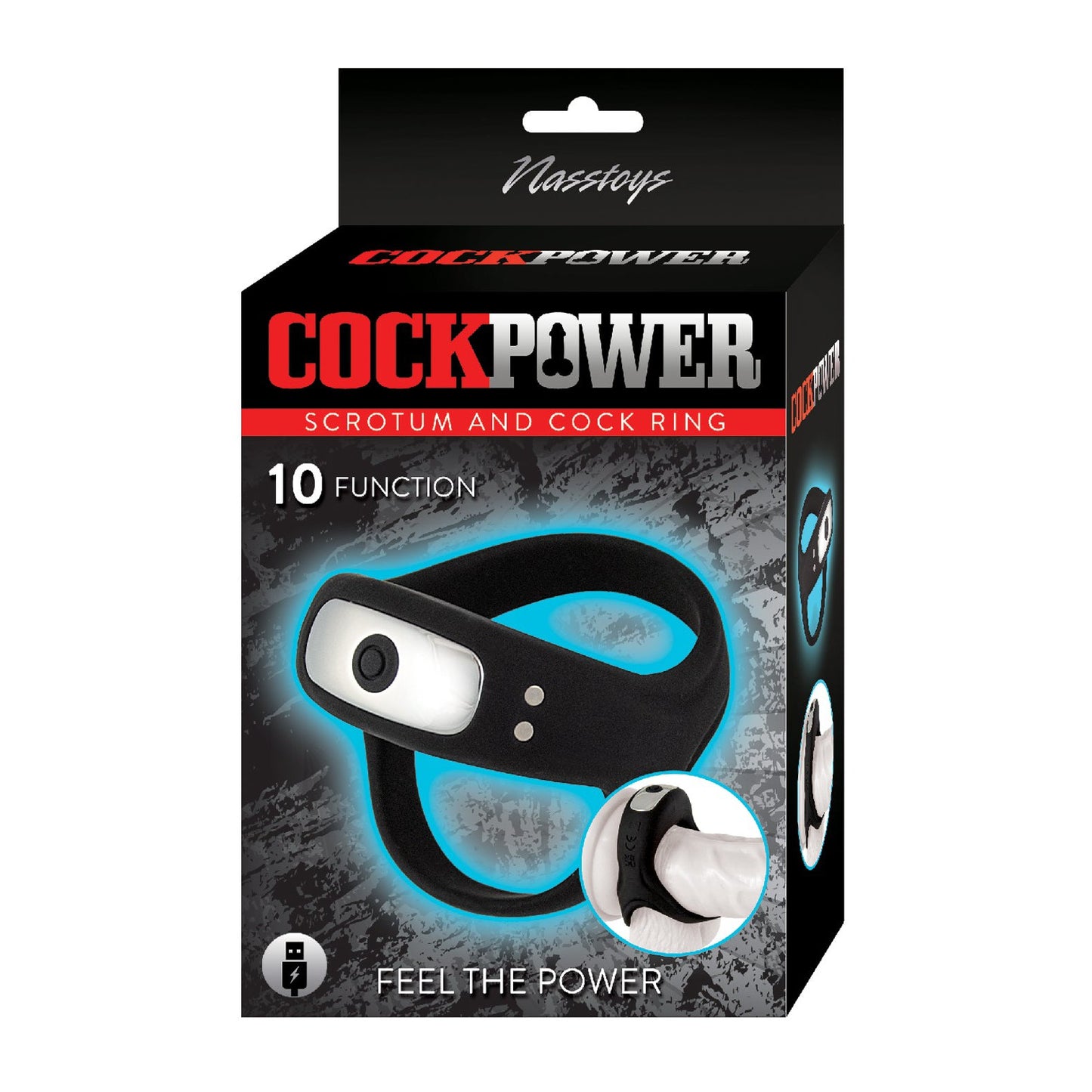 Cockpower Scrotum and Cock Ring