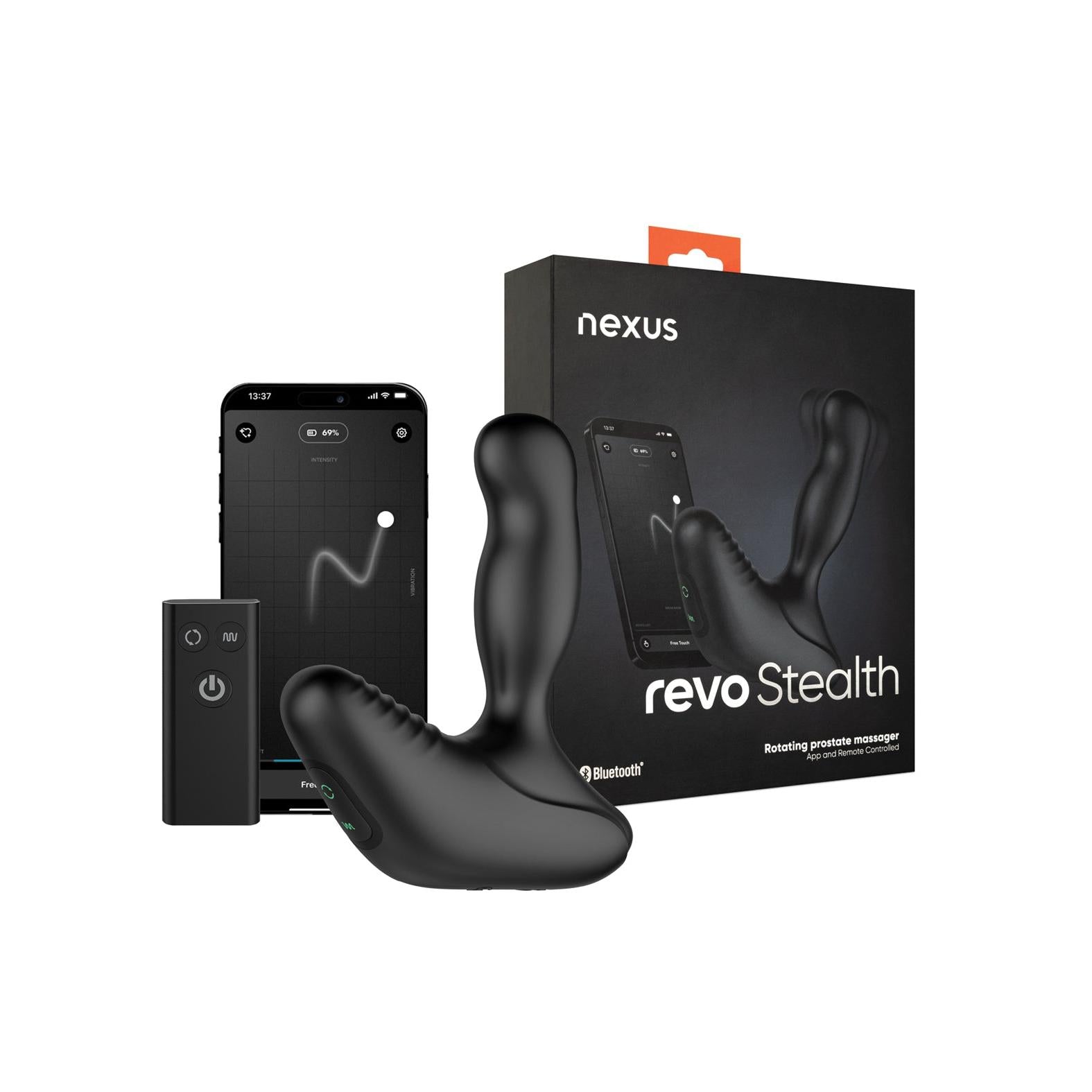 Nexus Revo Stealth App Enabled Rotating & Vibrating Prostate Massager