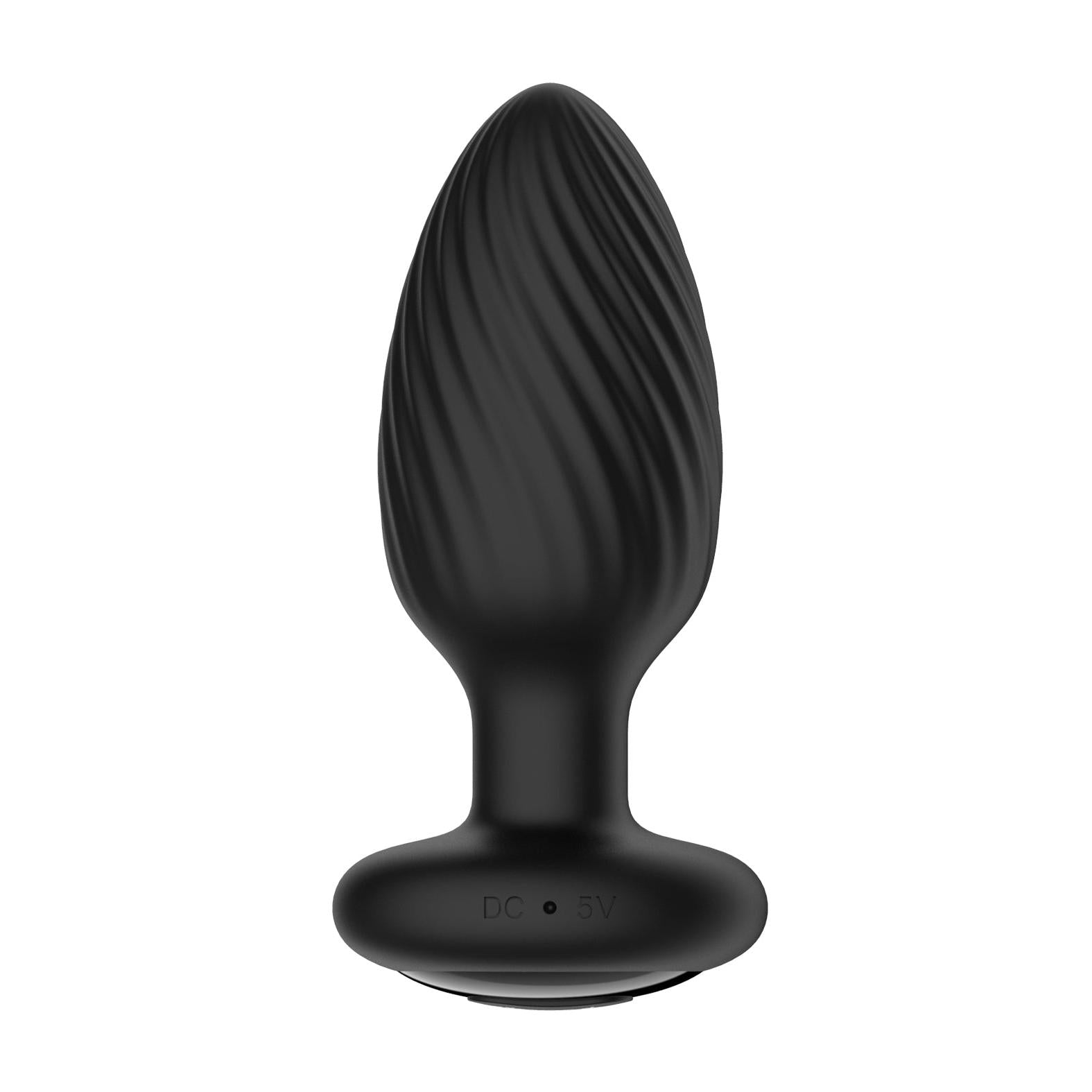 Nexus Tornado Rotating & Vibrating Medium Butt Plug with Remote