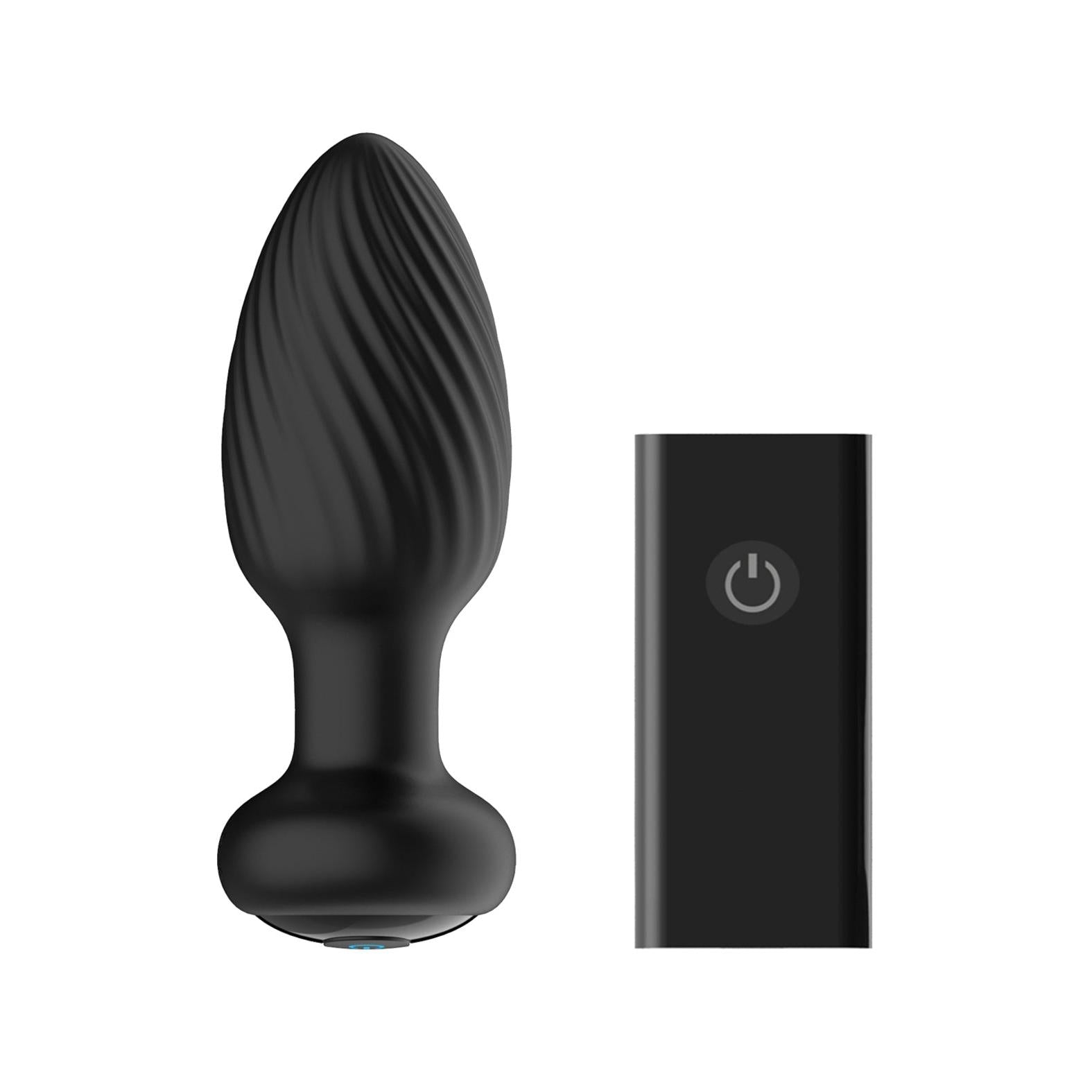 Nexus Tornado Rotating & Vibrating Medium Butt Plug with Remote