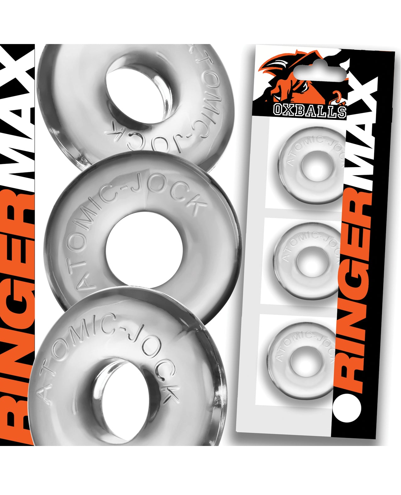 Oxballs Ringer Max 3 Pack Cock Rings