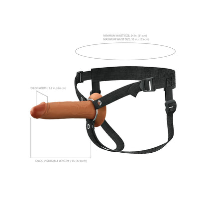 Fantasy X-tensions Elite Silicone Hollow Strap-on