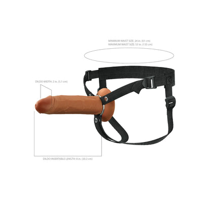 Fantasy X-tensions Elite Silicone Hollow Strap-on