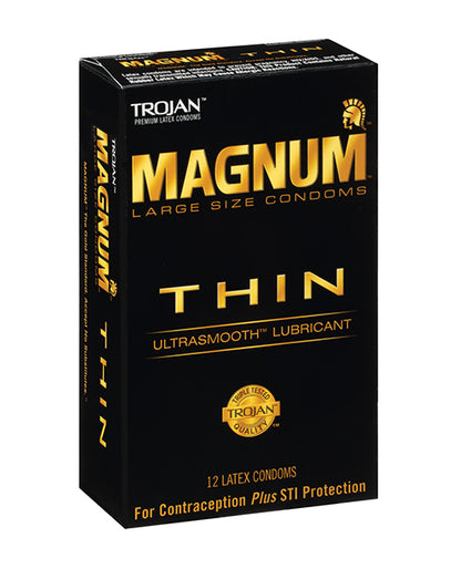 Trojan Magnum Thin Condom