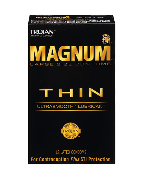 Trojan Magnum Thin Condom