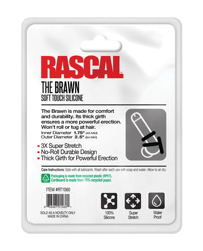 Rascal The Brawn Silicone Cock Ring