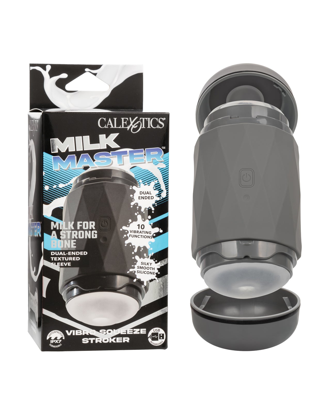 Milk Master Vibro Squeeze Stroker