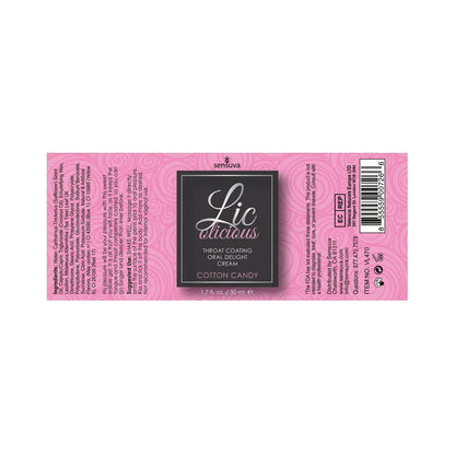 Lic O Licious Oral Delight Cream - 1.7 oz Bottle