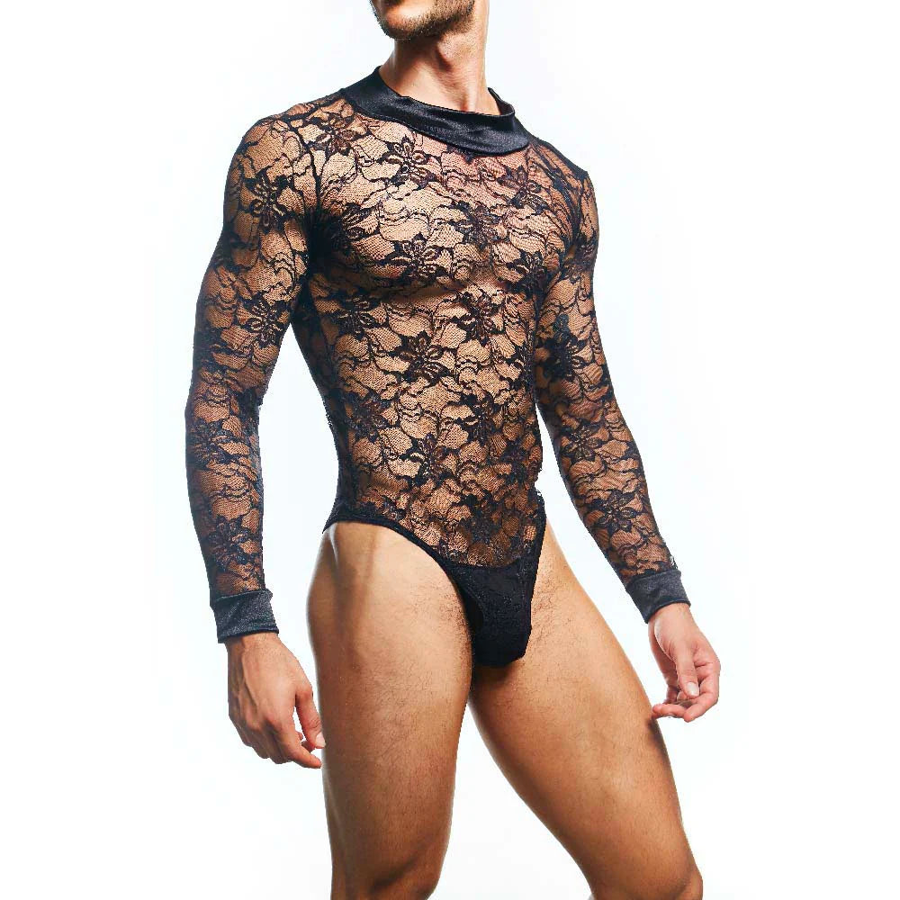 Secret Male Men's Lingerie Sexy Bodysuit