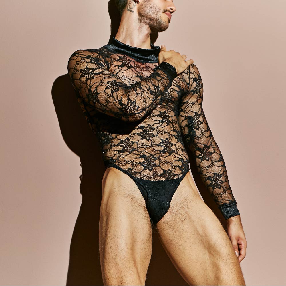 Secret Male Men's Lingerie Sexy Bodysuit