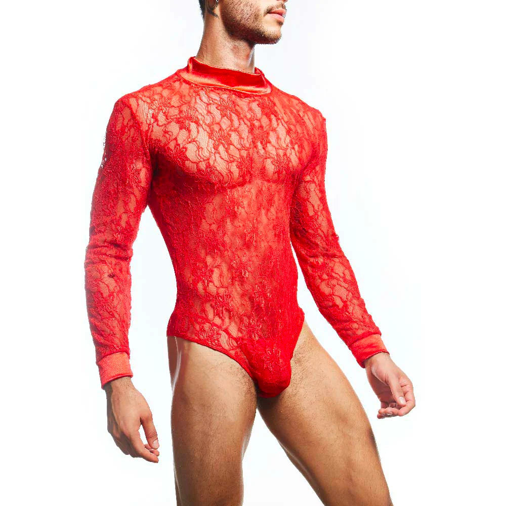 Secret Male Men's Lingerie Sexy Bodysuit