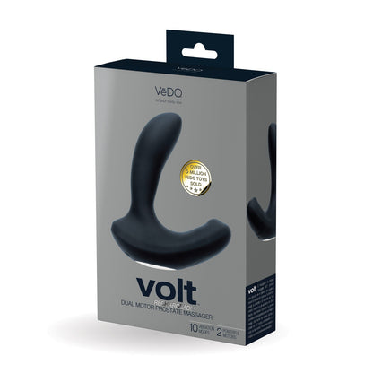 VeDo Volt Rechargeable Prostate Vibe - Black