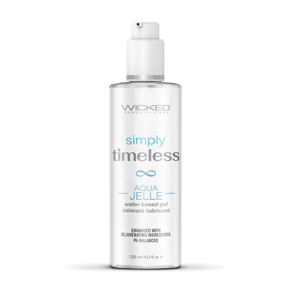 Wicked Sensual Care Simply Timeless Aqua Jelle Water Based Lubricant