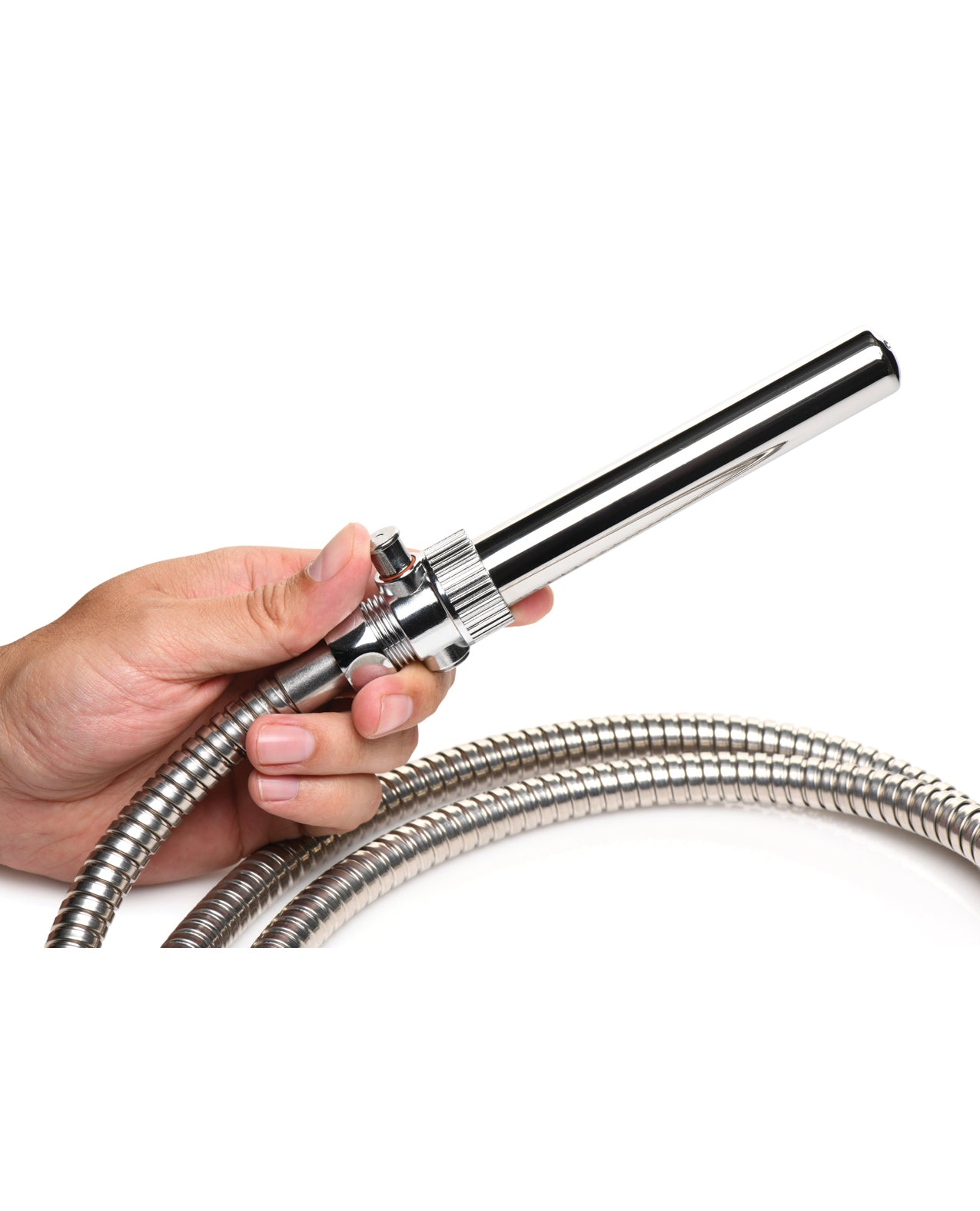 Clean Stream Enema Nozzle with Push Valve