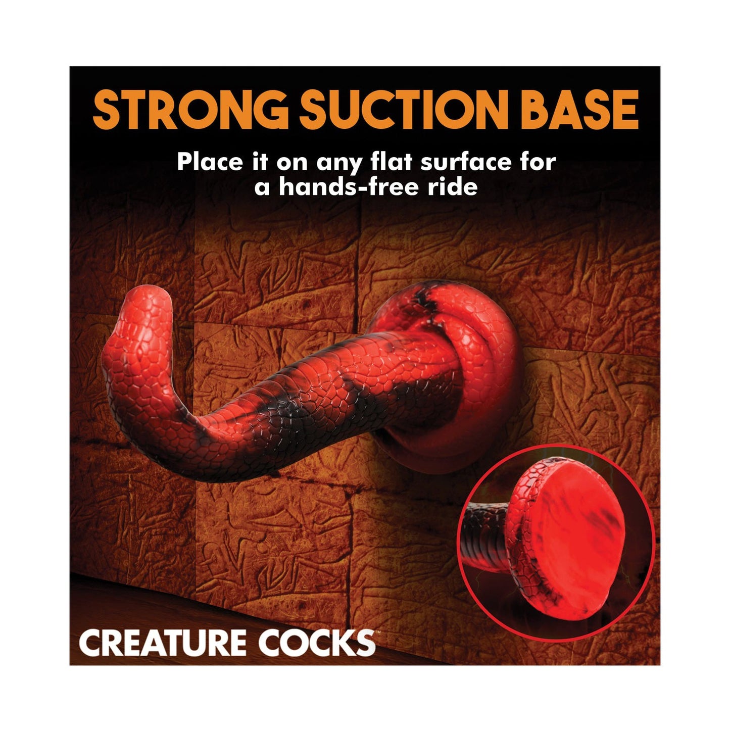 Creature Cocks King Cobra Silicone Dildo