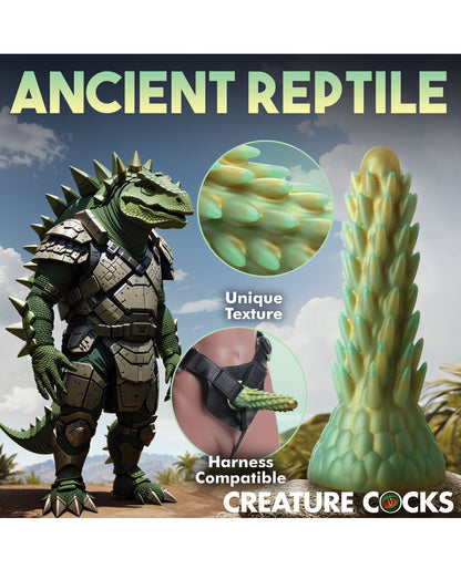 Creature Cocks Stegosaurus Spiky Reptile Silicone Dildo