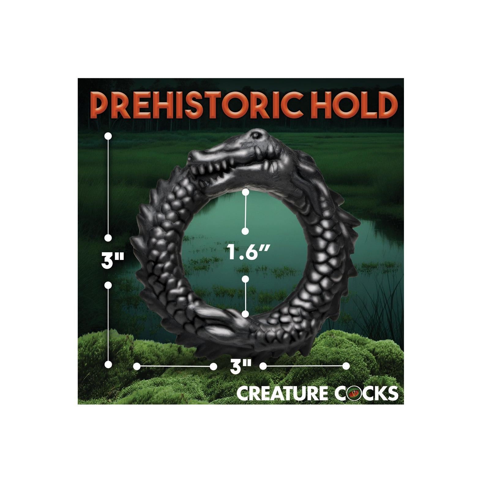 Creature Cocks Caiman Silicone Cock Ring