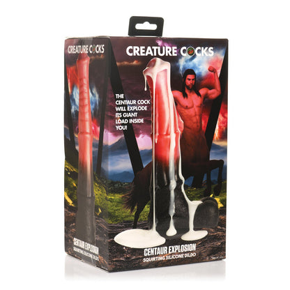 Creature Cocks Centaur Explosion Squirting Silicone Dildo