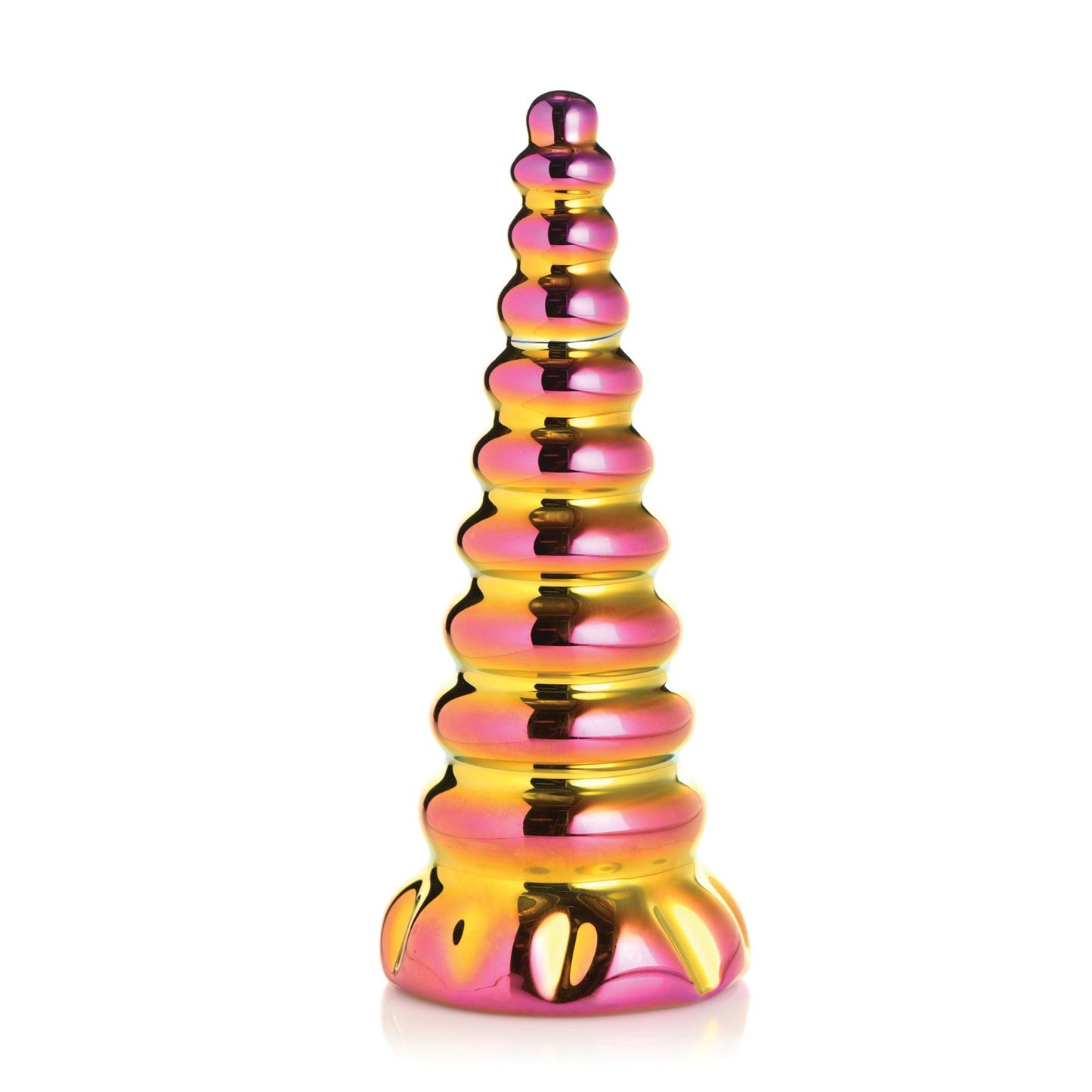 Creature Cocks Twilight Rainbow Glass Dildo