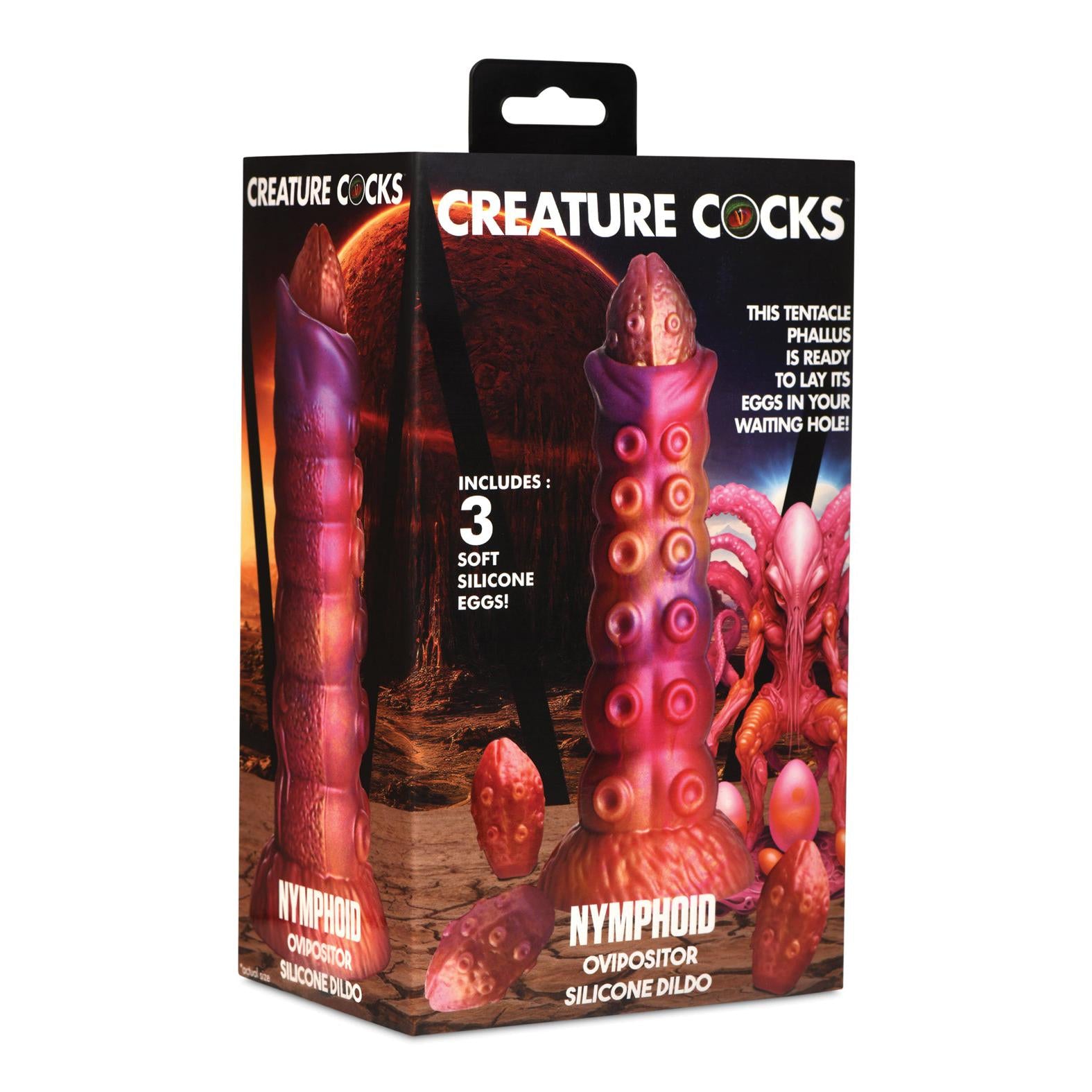 Creature Cocks Nymphoid Ovipositor Silicone Dildo