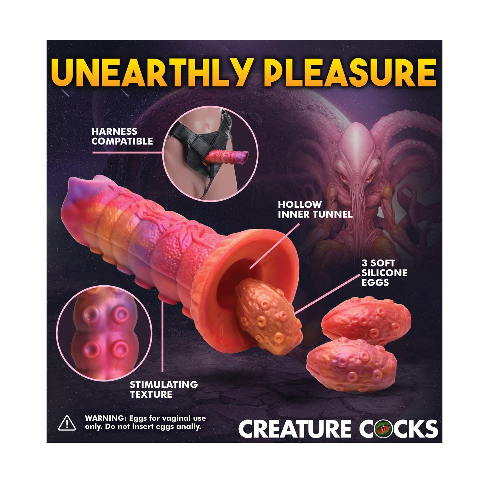 Creature Cocks Nymphoid Ovipositor Silicone Dildo Adam's Toy Box Creature Cocks Nymphoid Ovipositor Silicone Dildo Adam's Toy Box