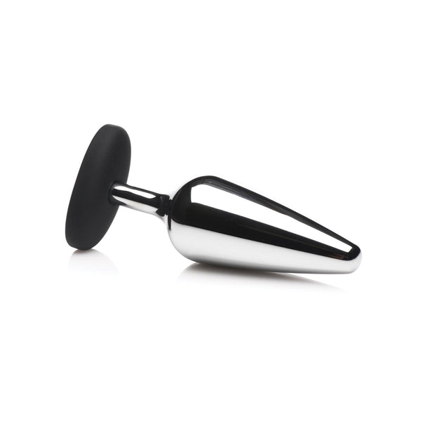 Master Series Butt Slut Metal &amp; Silicone Butt Plug