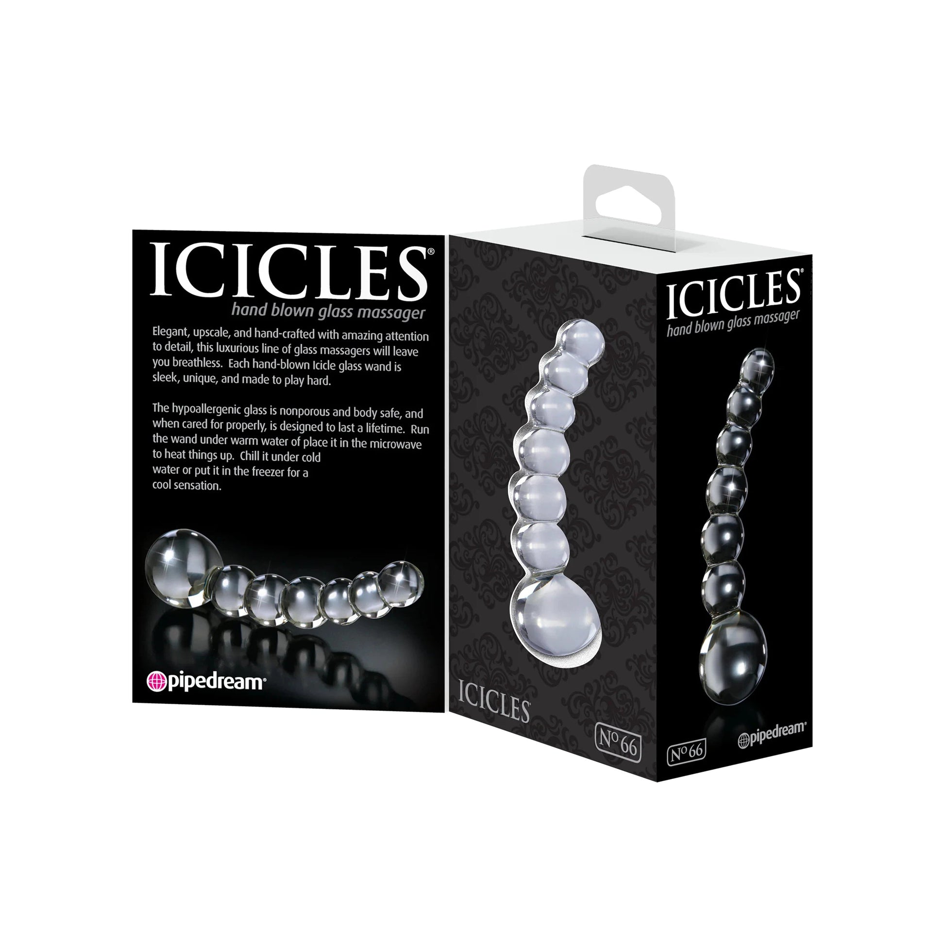Icicles No. 66 Hand Blown Glass Dong Adam's Toy Box Icicles No. 66 Hand Blown Glass Dong Adam's Toy Box