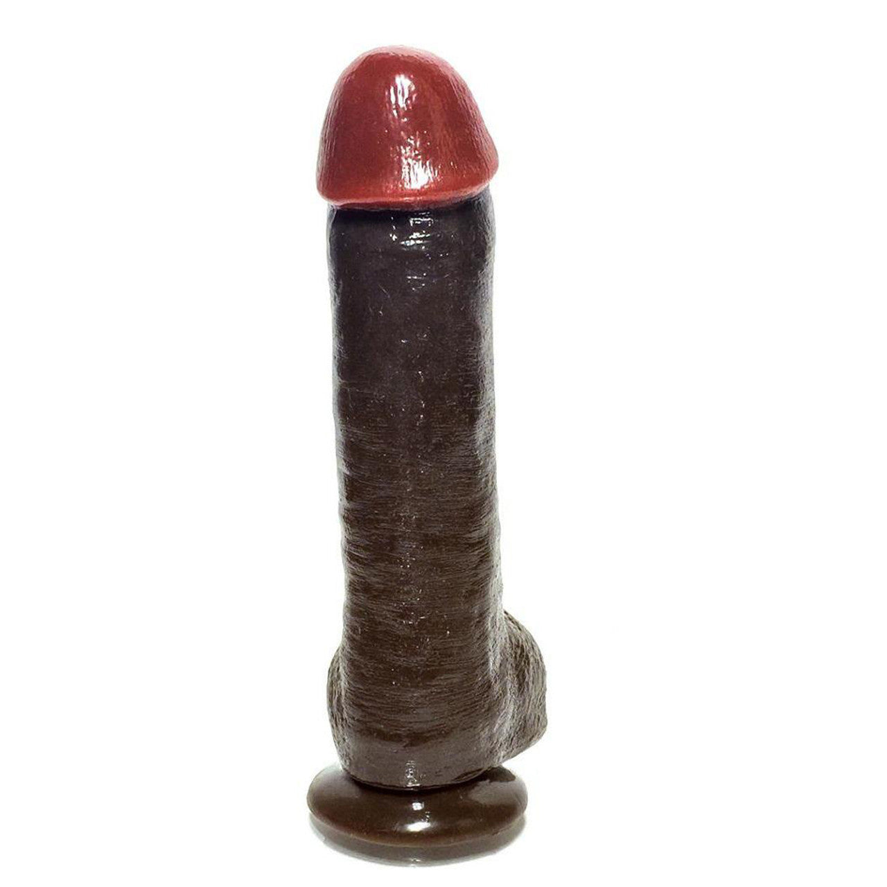 Rascal Black Balled 12" Cock With Balls