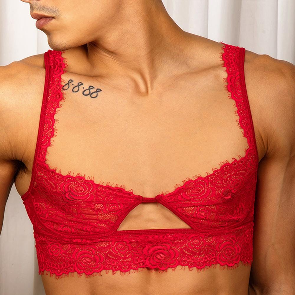 Secret Male Low Cut Bra